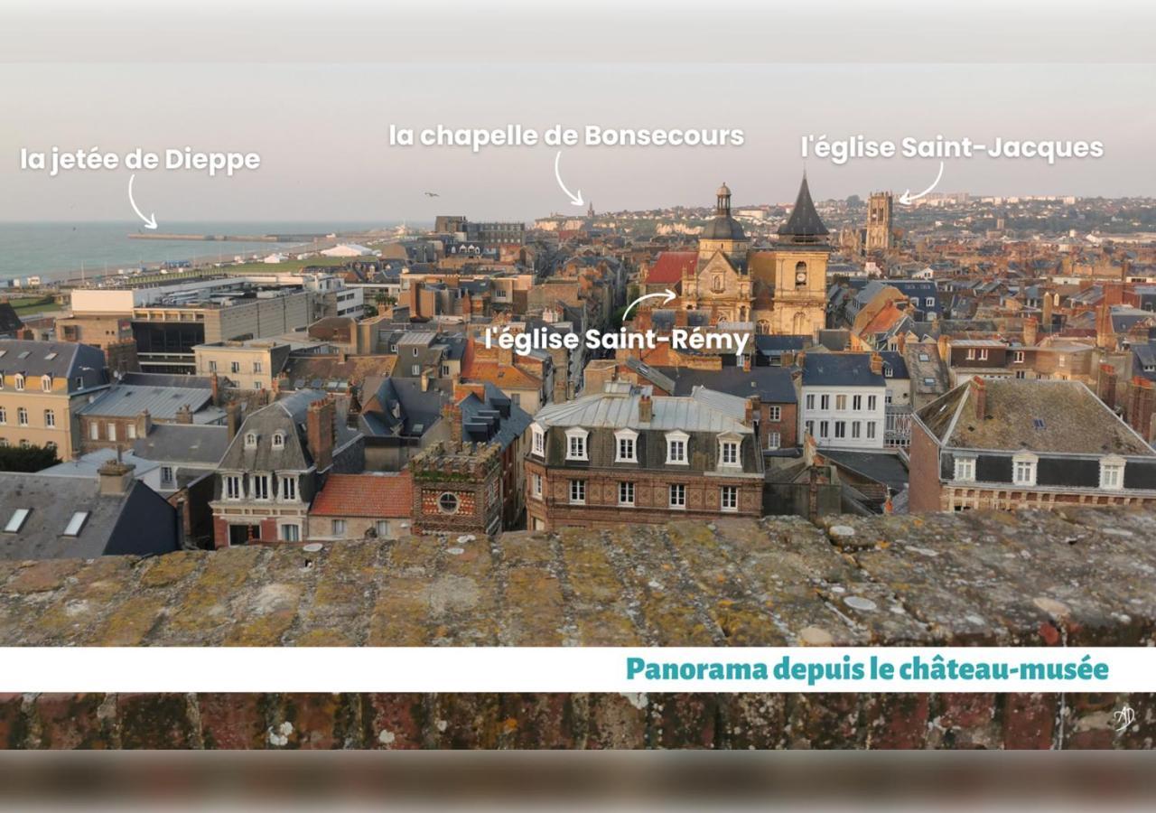 Maison De Charme A Dieppe, Confort Et Loisirs Экстерьер фото